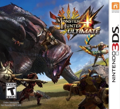 Monster Hunter 4 Ultimate - Nintendo 3DS (NTSC) - (مستعمل)