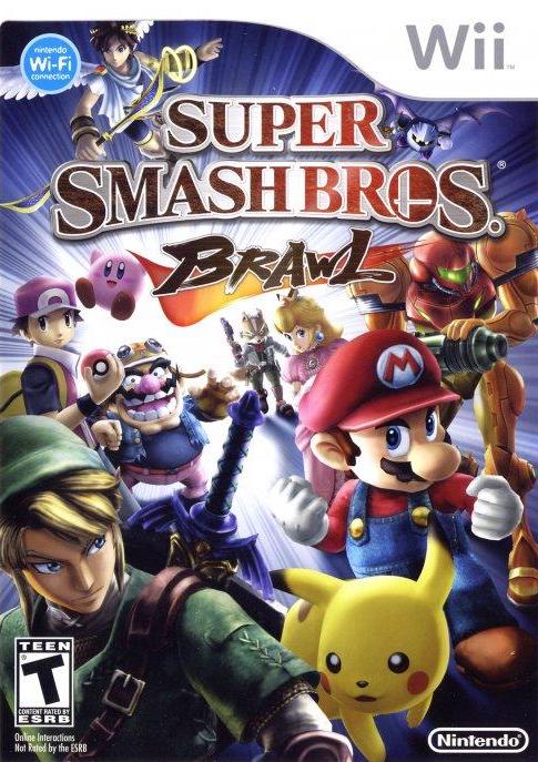 Super Smash Bros. Brawl - Nintendo Wii (NTSC) - (USED)