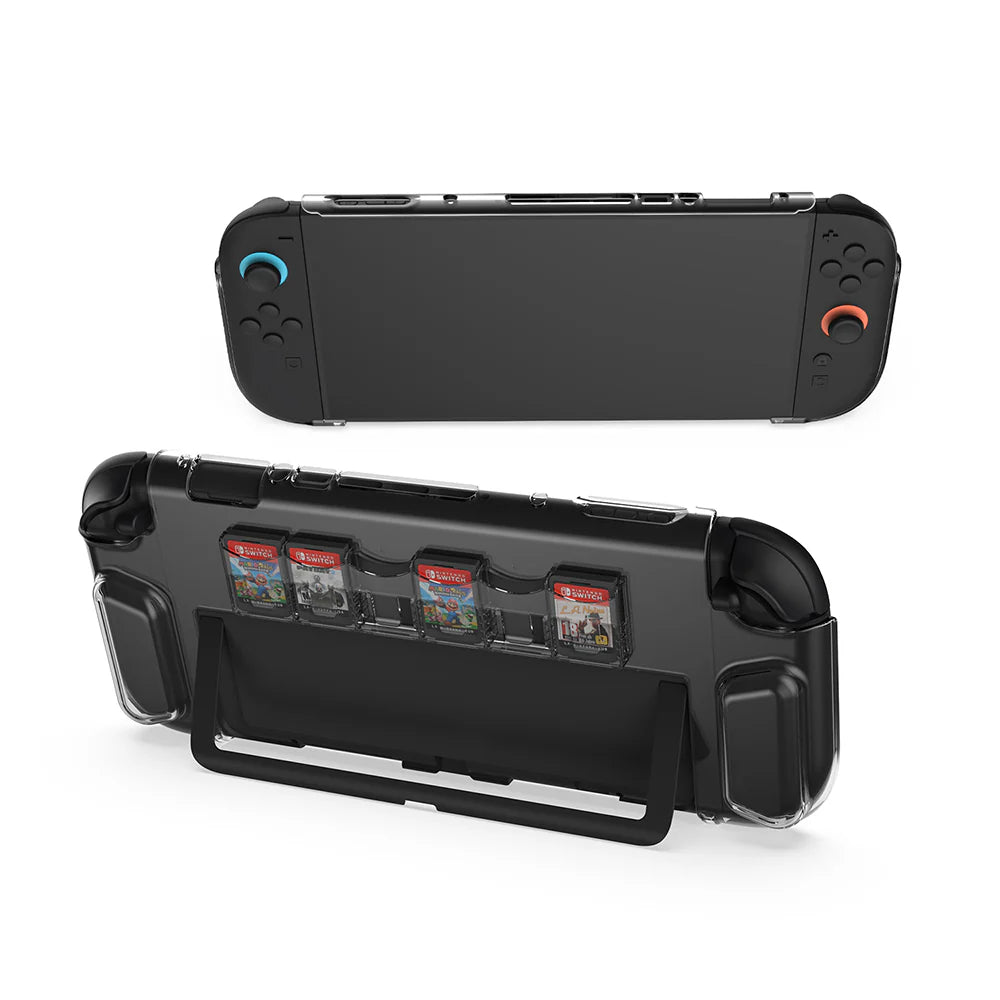 Dobe Nintendo Switch 2 Crystal Cover with 6 Game Card Slot (TNS-3155)