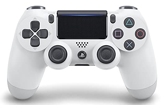 PlayStation 4 DualShock 4 Wireless Controller - Glacier White (Official)