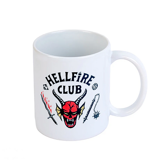 Erik Stranger Things - Hellfire Club White Mug