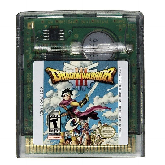 Dragon Warrior III - Game Boy Color (مستعمل)