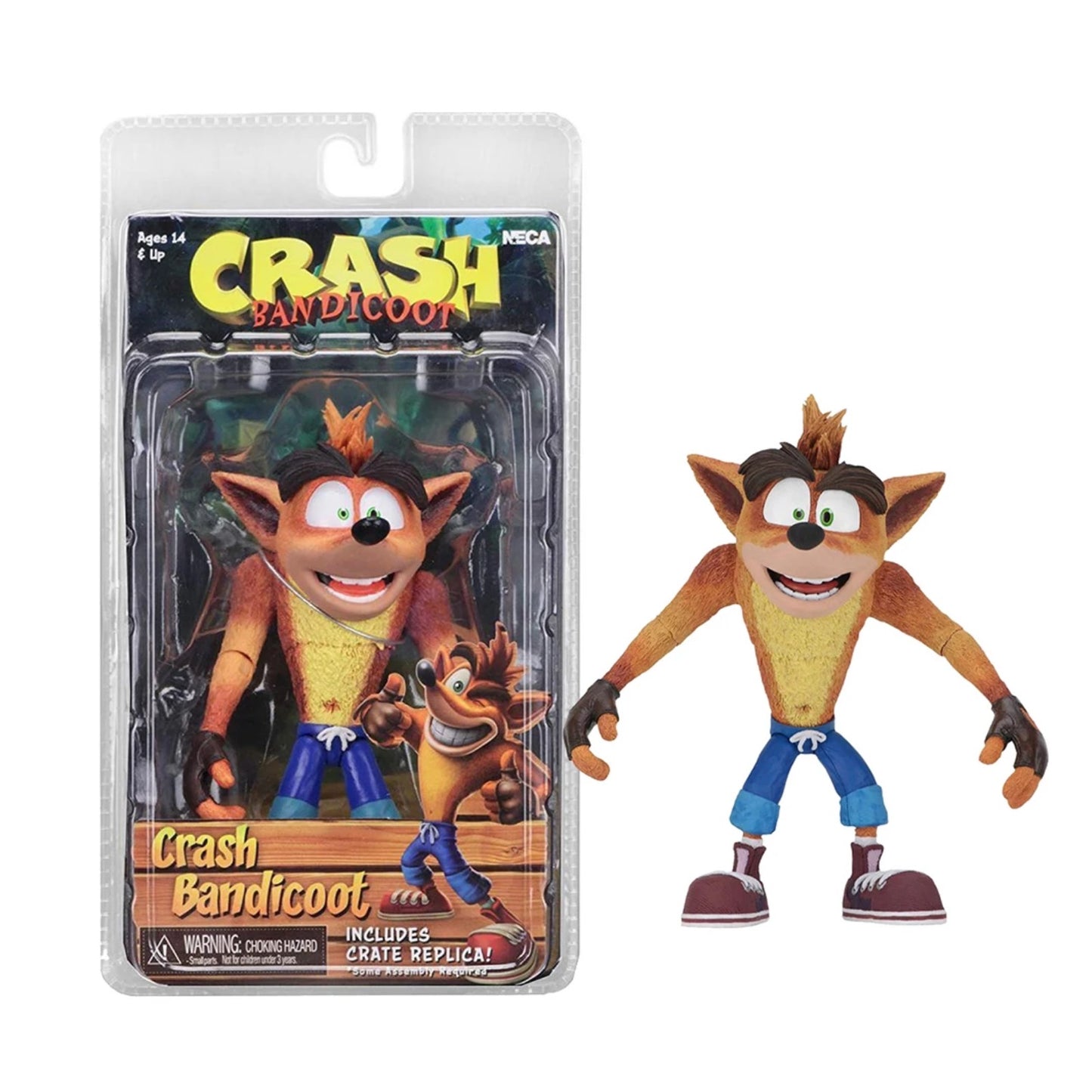 NECA - Crash Bandicoot - 7" Scale Action Figure