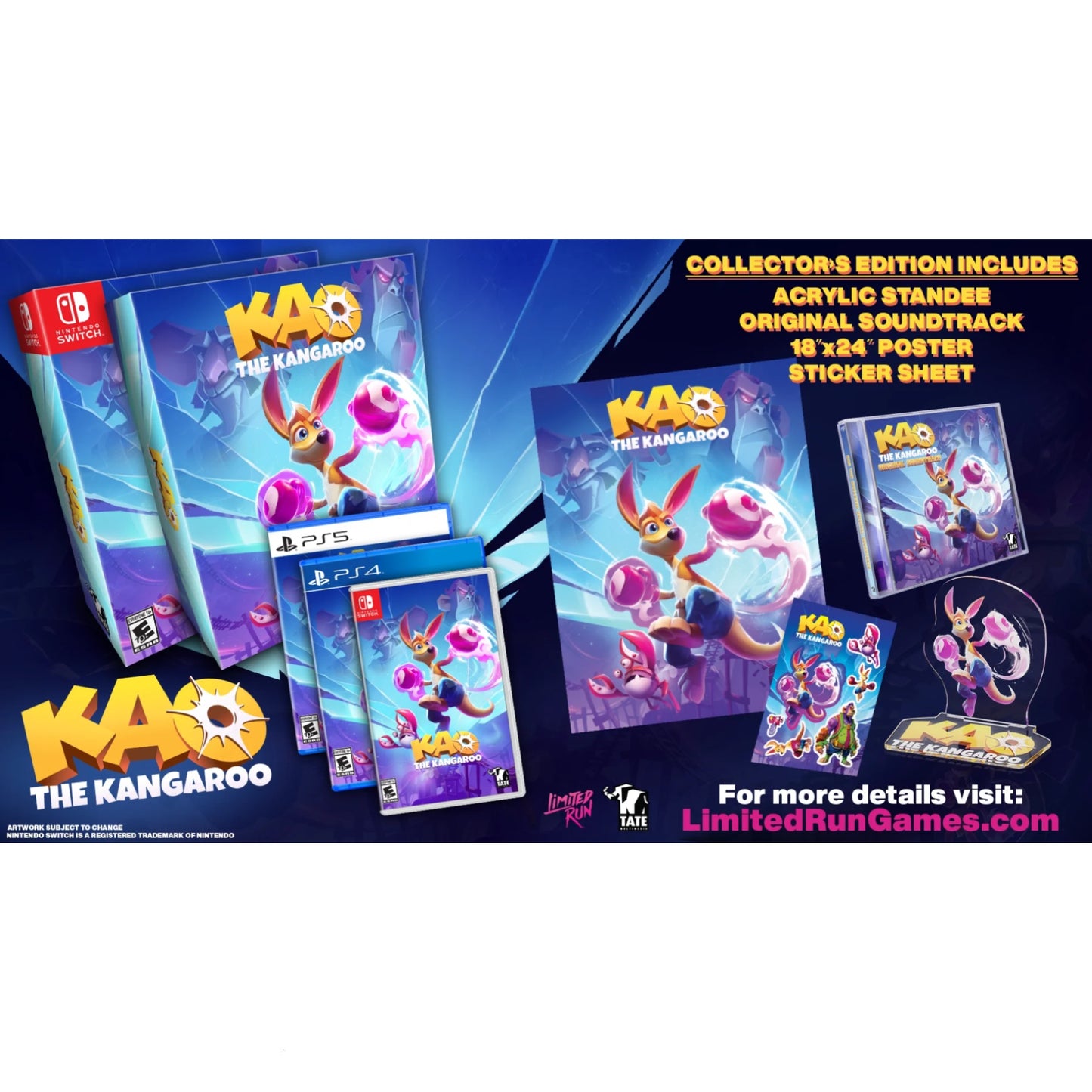 Kao the Kangaroo Collector's Edition - Nintendo Switch (Limited Run)