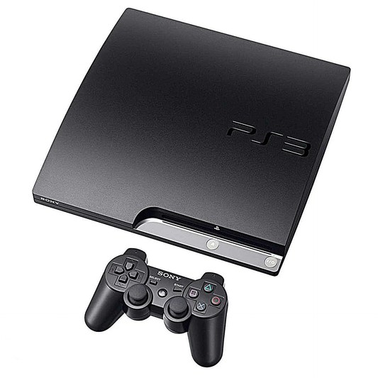 Sony PlayStation 3 PS3 Slim Console - Black (USED)
