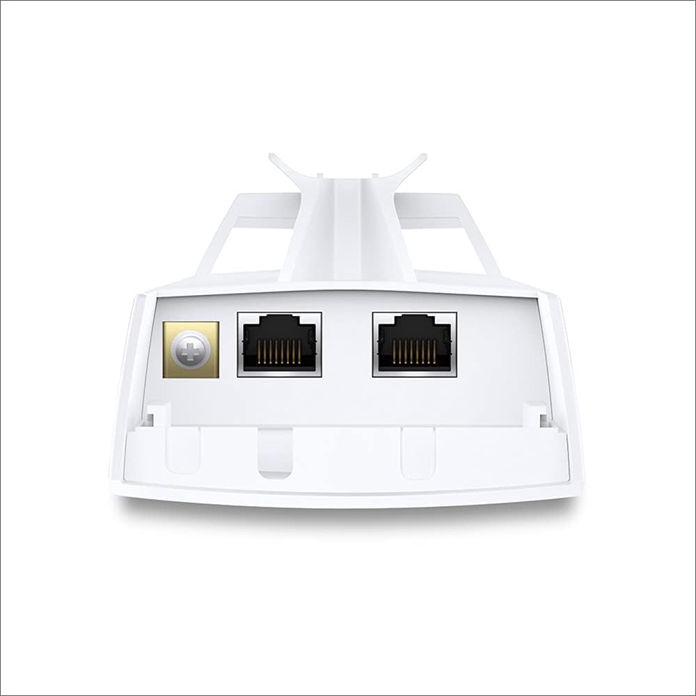 TP-Link CPE220 2.4GHz 300Mbps Long Range Outdoor CPE for PtP and PtMP Transmission, Point to Point Wireless Bridge, 12 dBi, 13 km+