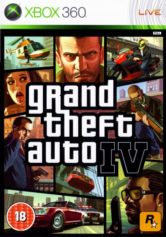 Grand Theft Auto IV - Xbox 360 - PAL (USED)
