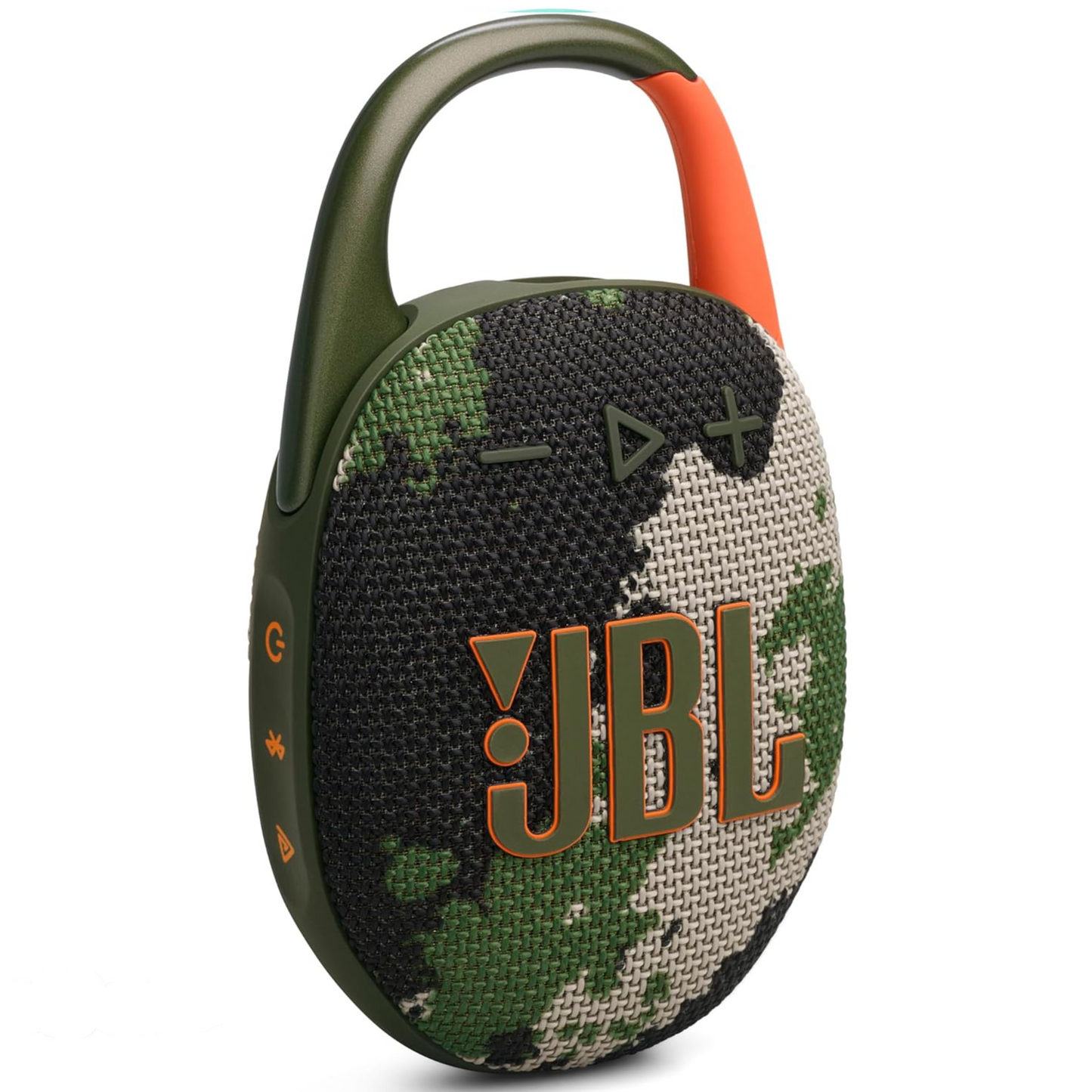 JBL Clip 5 - Ultra-Portable, Waterproof & Dustproof Bluetooth Speaker, Big Pro Sound with Punchy bass, Integrated Carabiner, Up to 12 Hours of Play