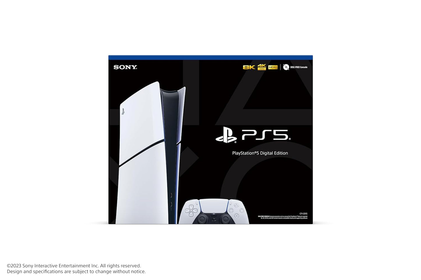 Playstation 5 Slim Console 1TB SSD - Digital Edition