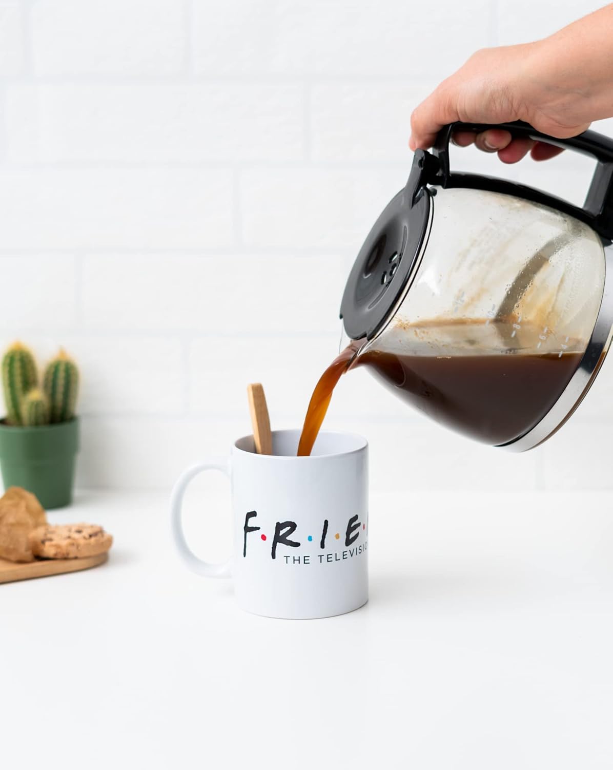 Erik Official F·R·I·E·N·D·S Logo Friends Ceramic Mug - 35 cl / 350 ml
