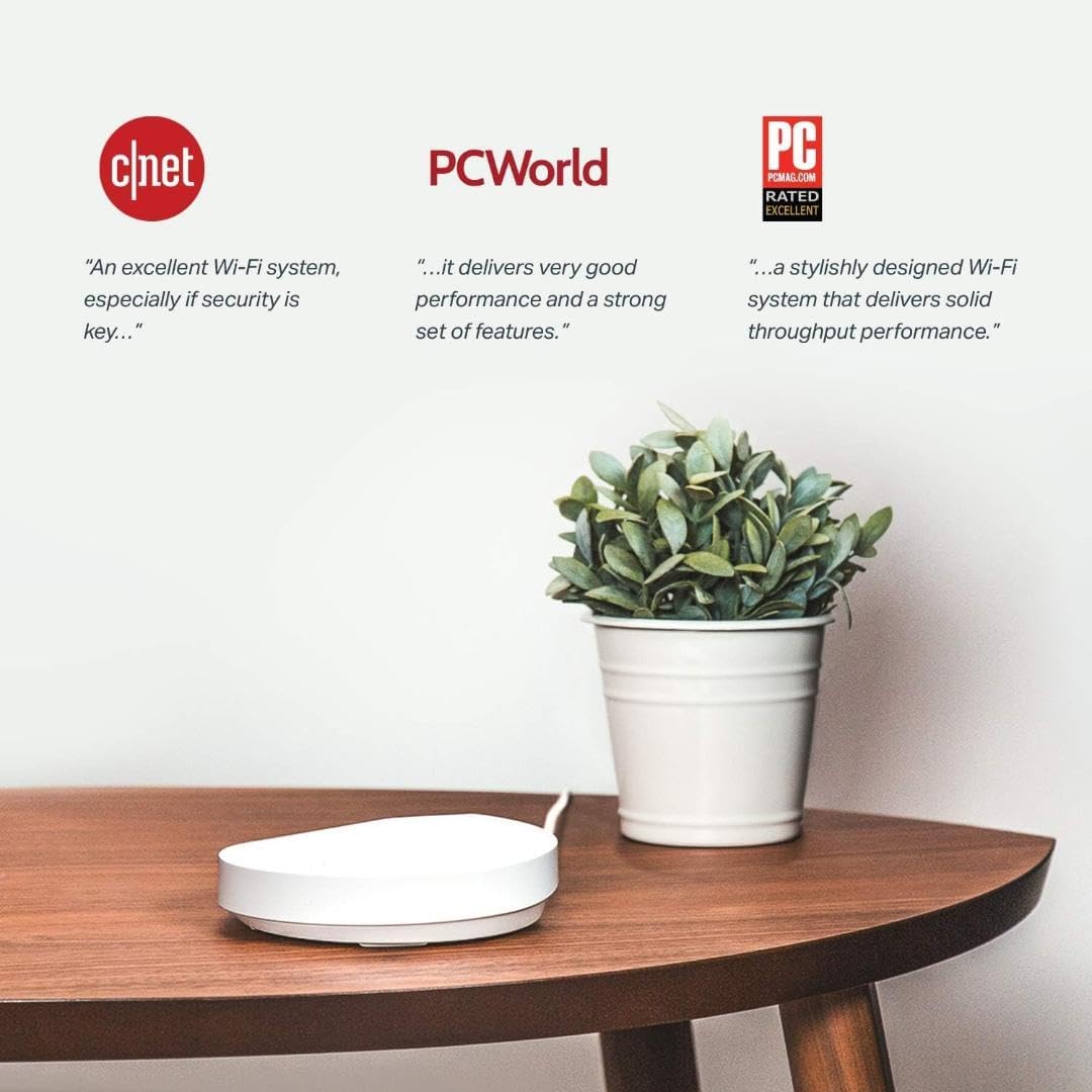 TP-Link Deco M5 Mesh WiFi System - Up to 5,500 sq. ft. Whole Home Coverage and 100+ Devices,WiFi Router/Extender Replacement | 3-Pack