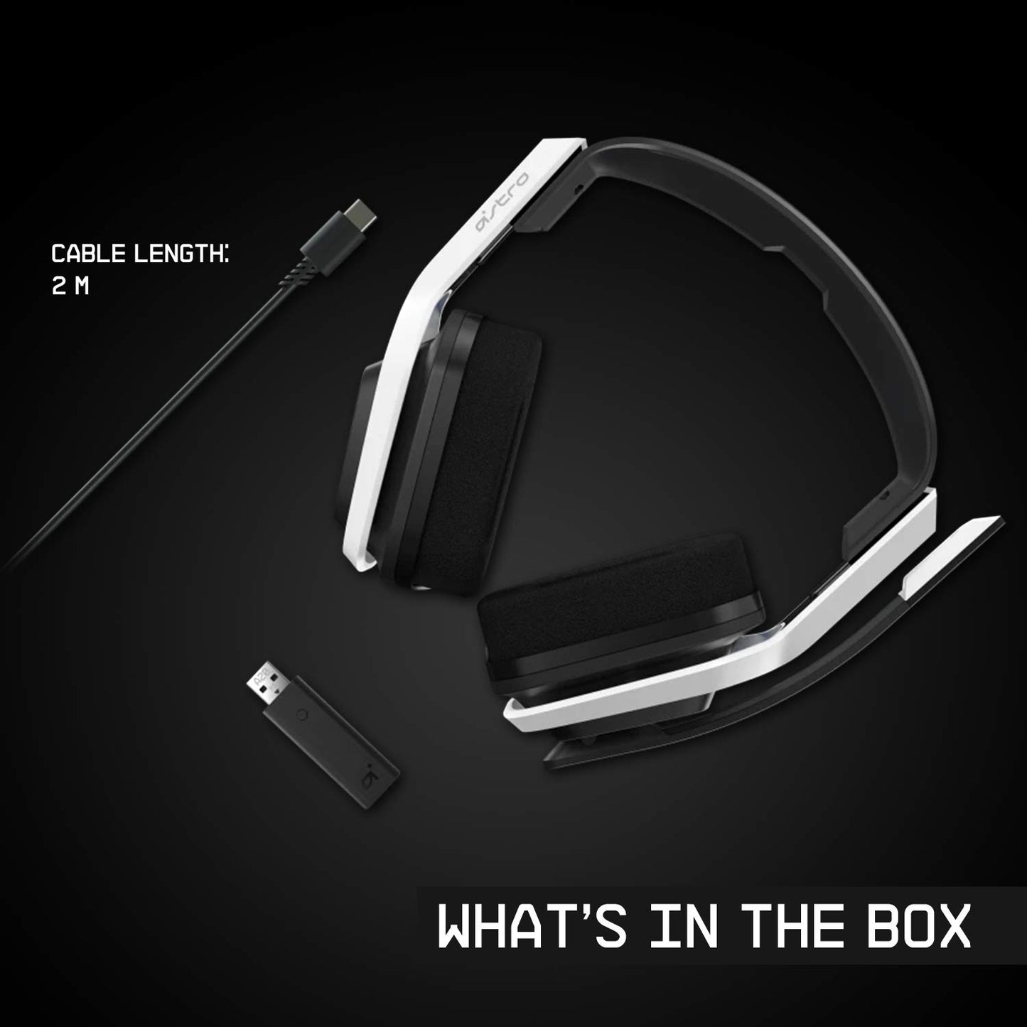 ASTRO A20 Gaming Wireless Headset Gen 2 - White/Blue