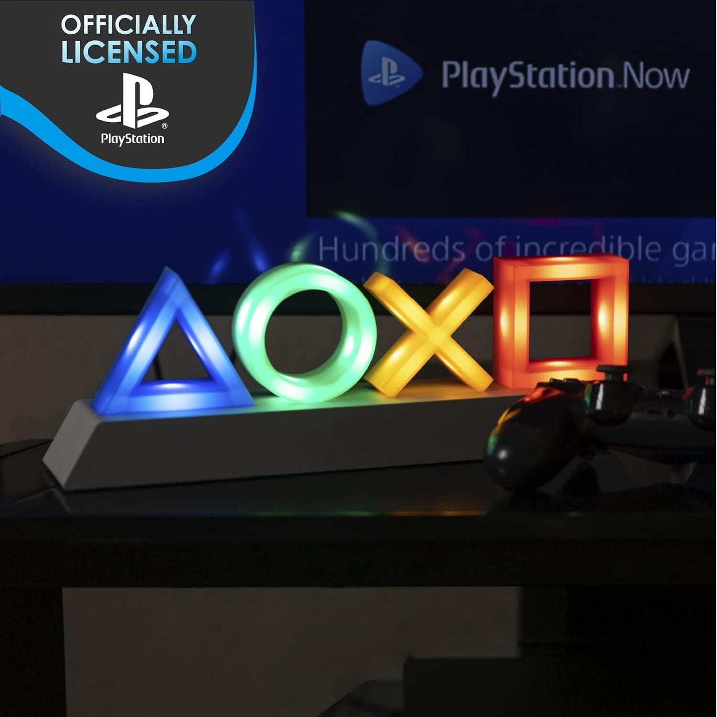 Paladone Playstation Heritage Icons Light, 3 Dynamic Light Modes