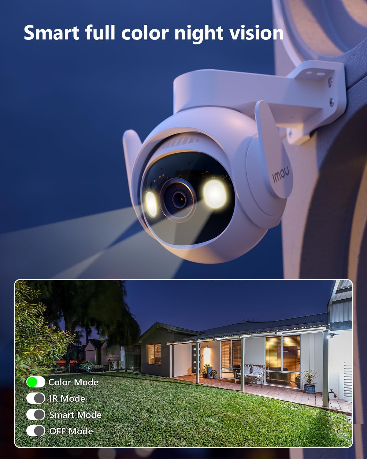 IMOU Cruiser 2 AI 3K Outdoor Smart Colour Night Wi-Fi PT Security Camera