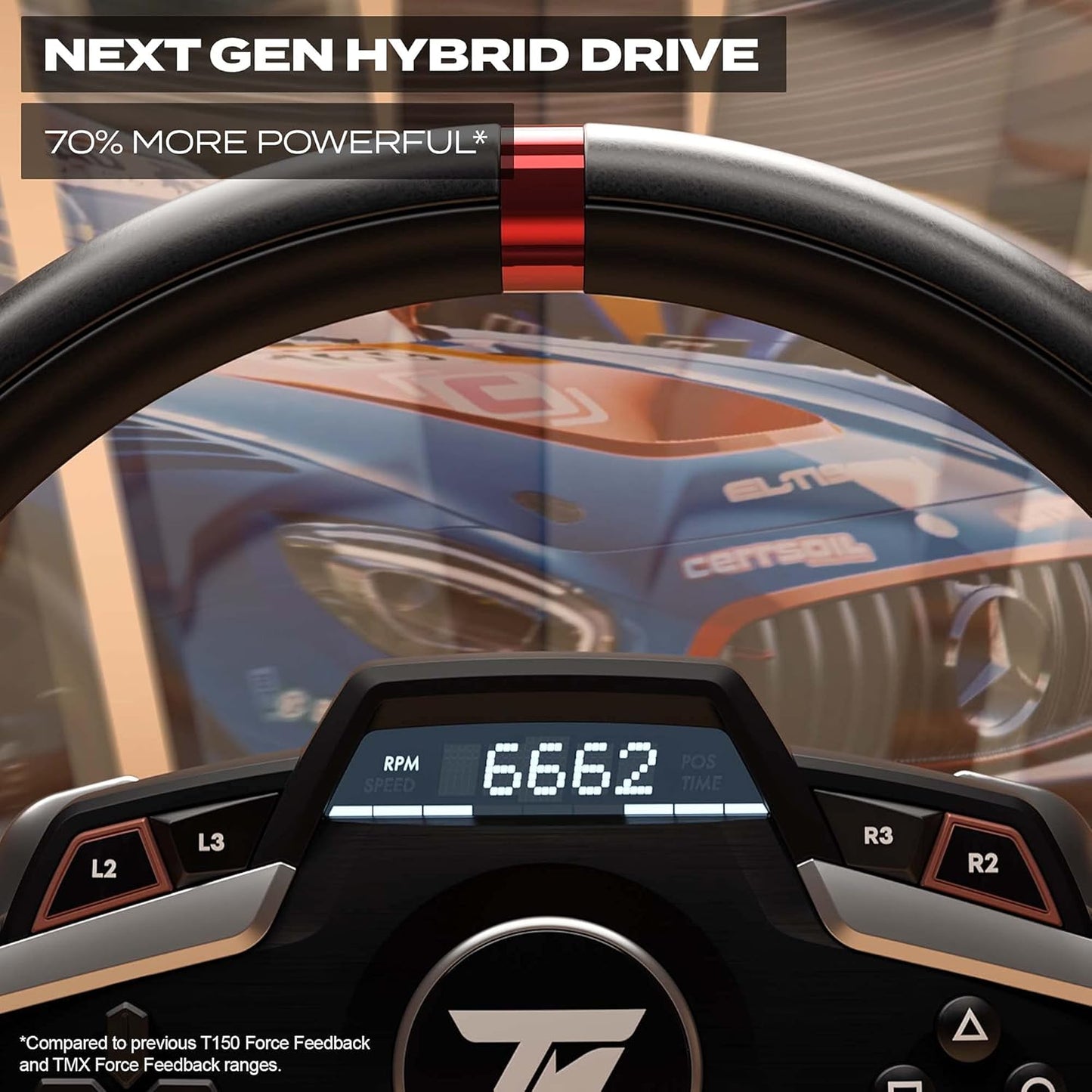 THRUSTMASTER T248P Force Feedback Racing Steering Wheel - PS5 | PS4 | PC