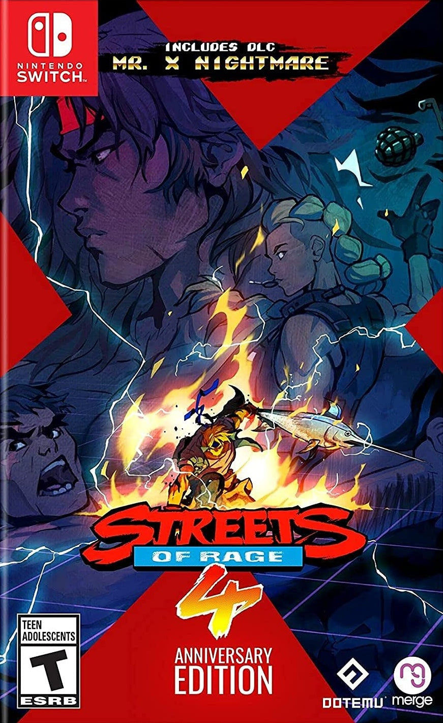 Streets of Rage 4 Anniversary Edition - Nintendo Switch