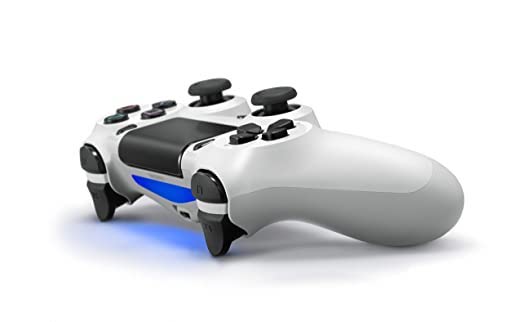 PlayStation 4 DualShock 4 Wireless Controller - Glacier White (Official)