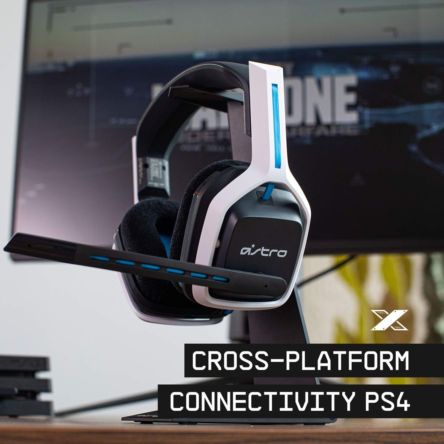 ASTRO A20 Gaming Wireless Headset Gen 2 - White/Blue