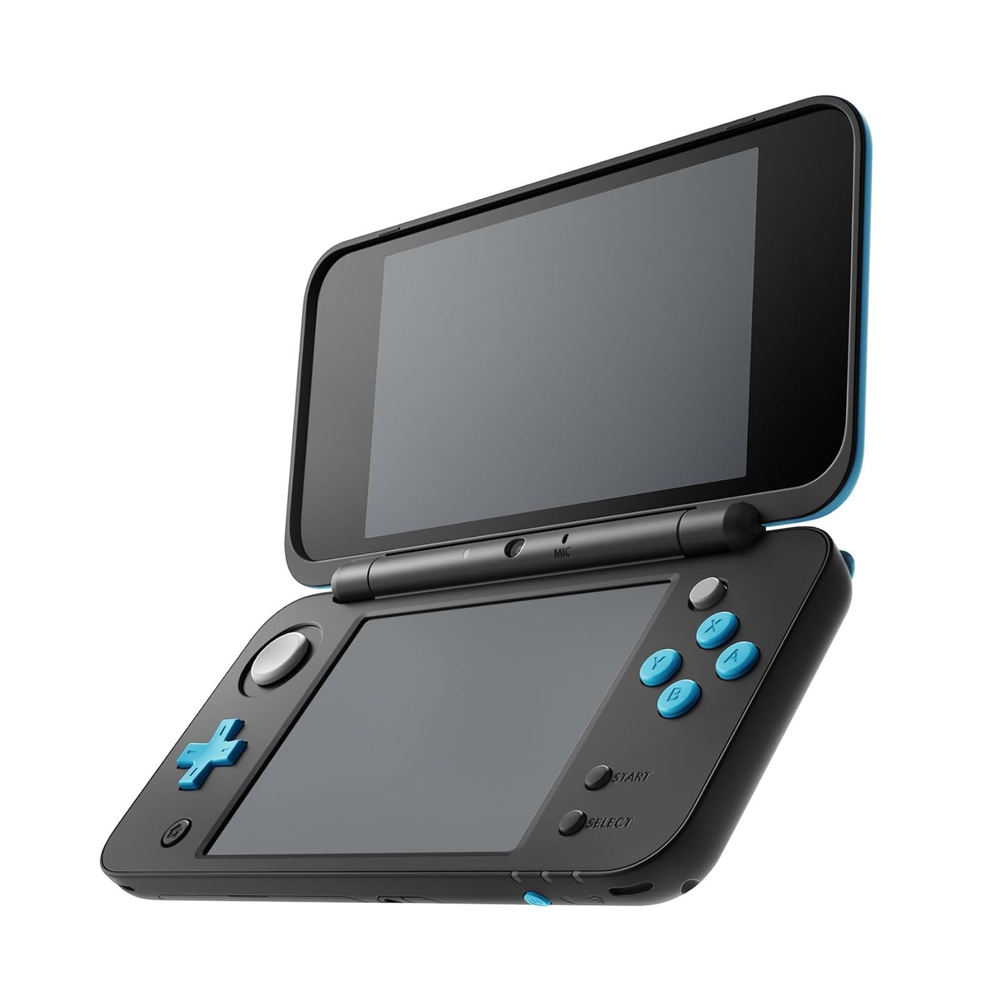 New Nintendo 2DS XL With Mario Kart 7 Inside MODDED WITH GAMES - Black / Turquoise - (USED)