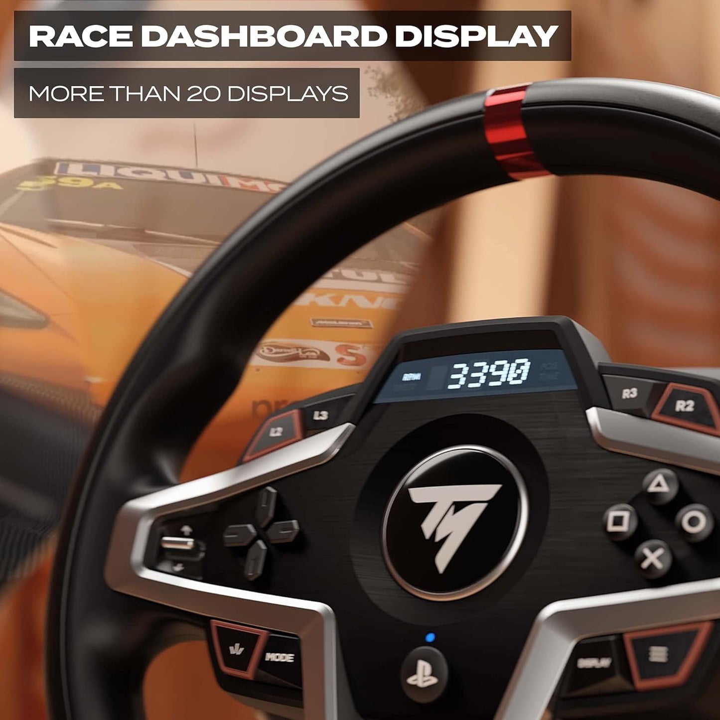 THRUSTMASTER T248P Force Feedback Racing Steering Wheel - PS5 | PS4 | PC