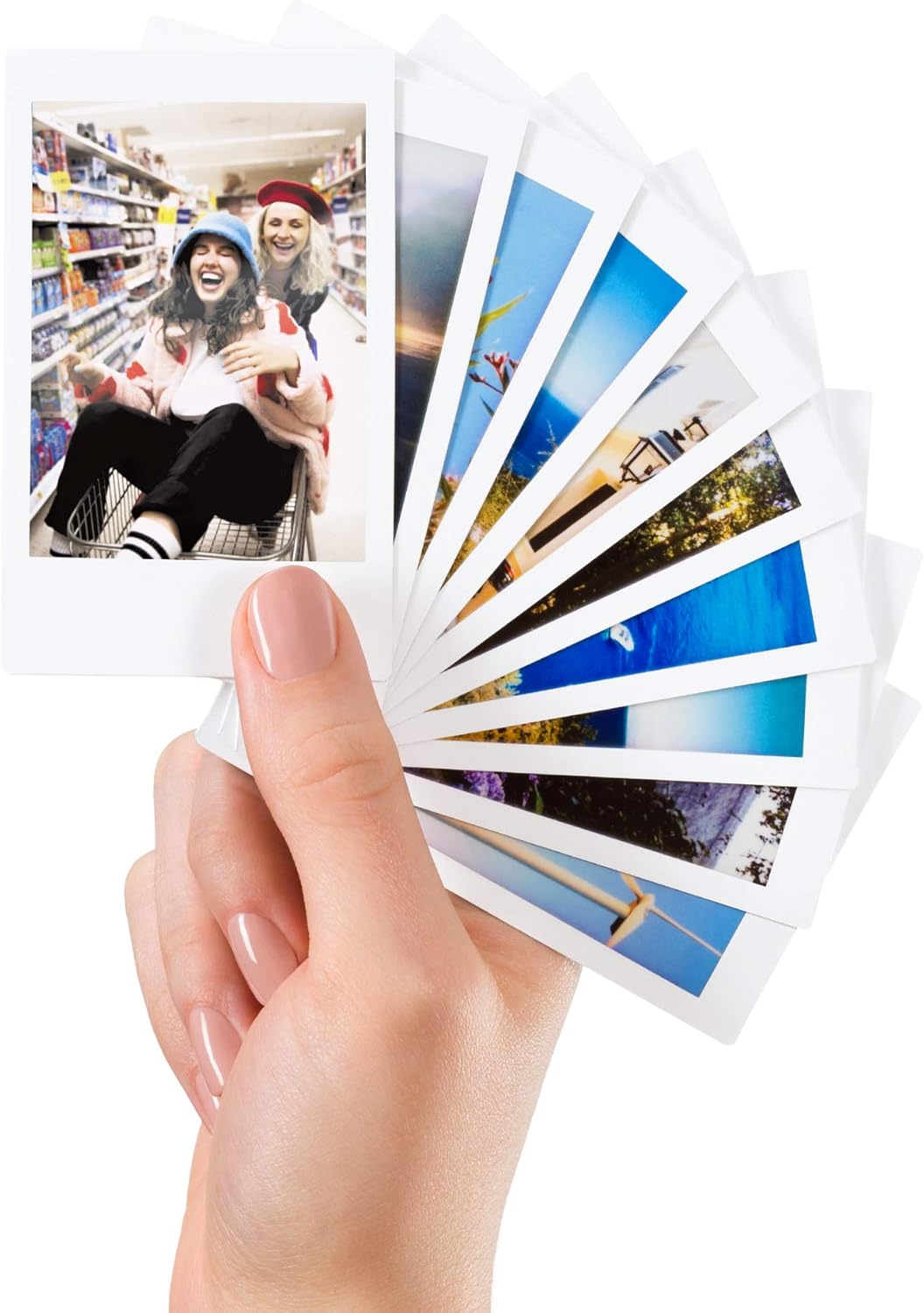 FujiFilm instax mini instant film, white border, 10 shot pack, suitable for all instax mini cameras and printers