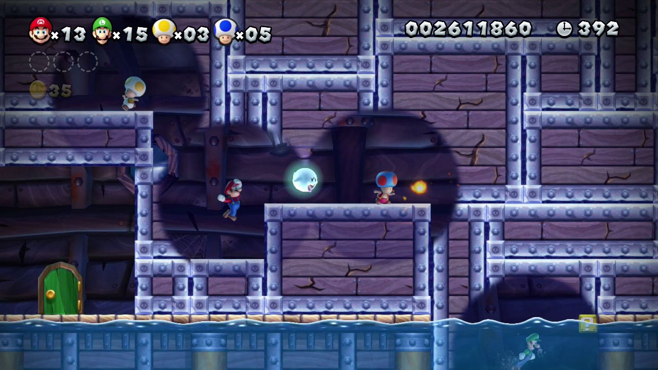 New Super Mario Bros. U - Nintendo Wii U (PAL) - (USED)