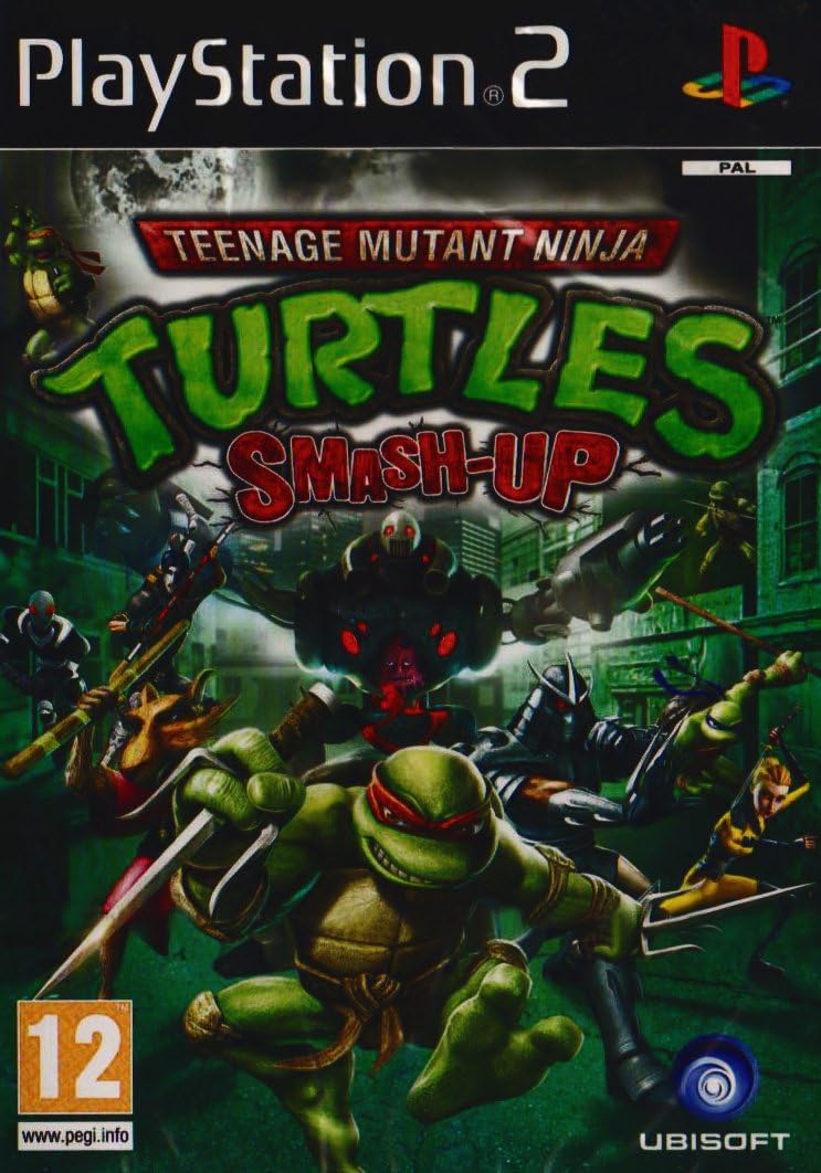 TeenAge Mutant Ninja Turtles Smash Up - PlayStation 2 (PAL) - (USED)