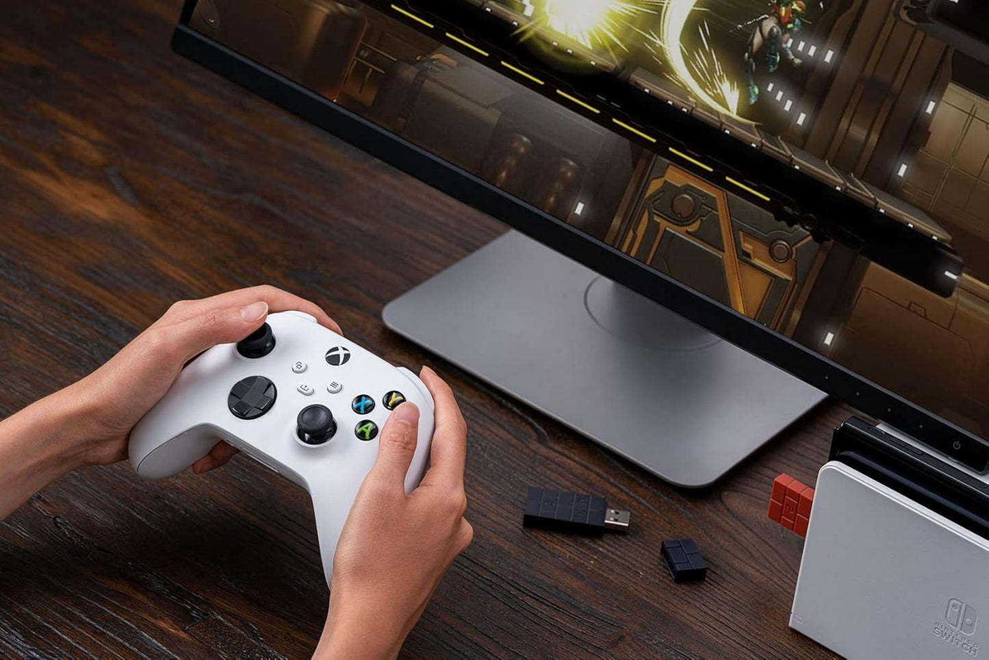 8bitdo Wireless Controller Adapter for Nintendo Switch | Switch 2 | PC