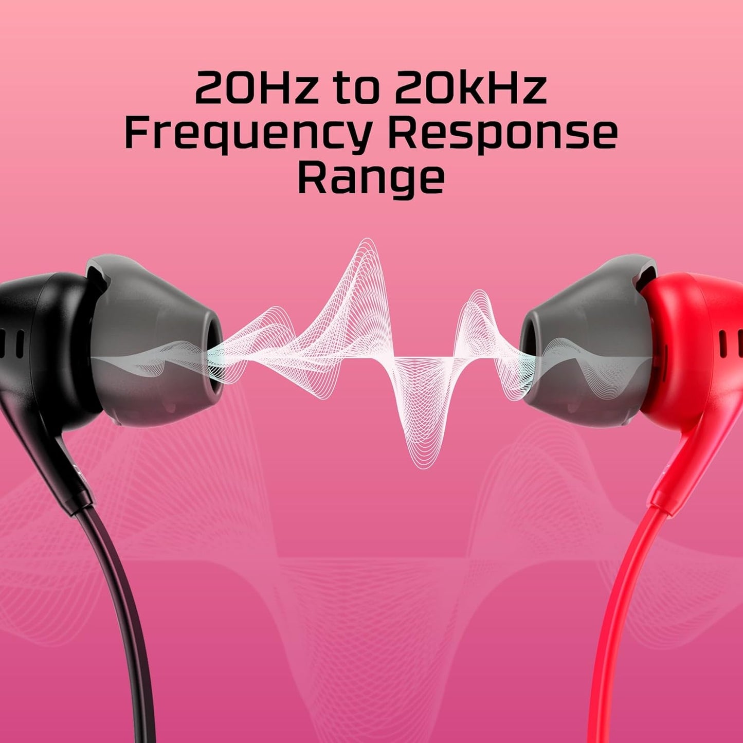 HyperX Cloud Earbuds II - PC | Mobile | Nintendo Switch | PS4 | PS5 | Xbox Series - RED
