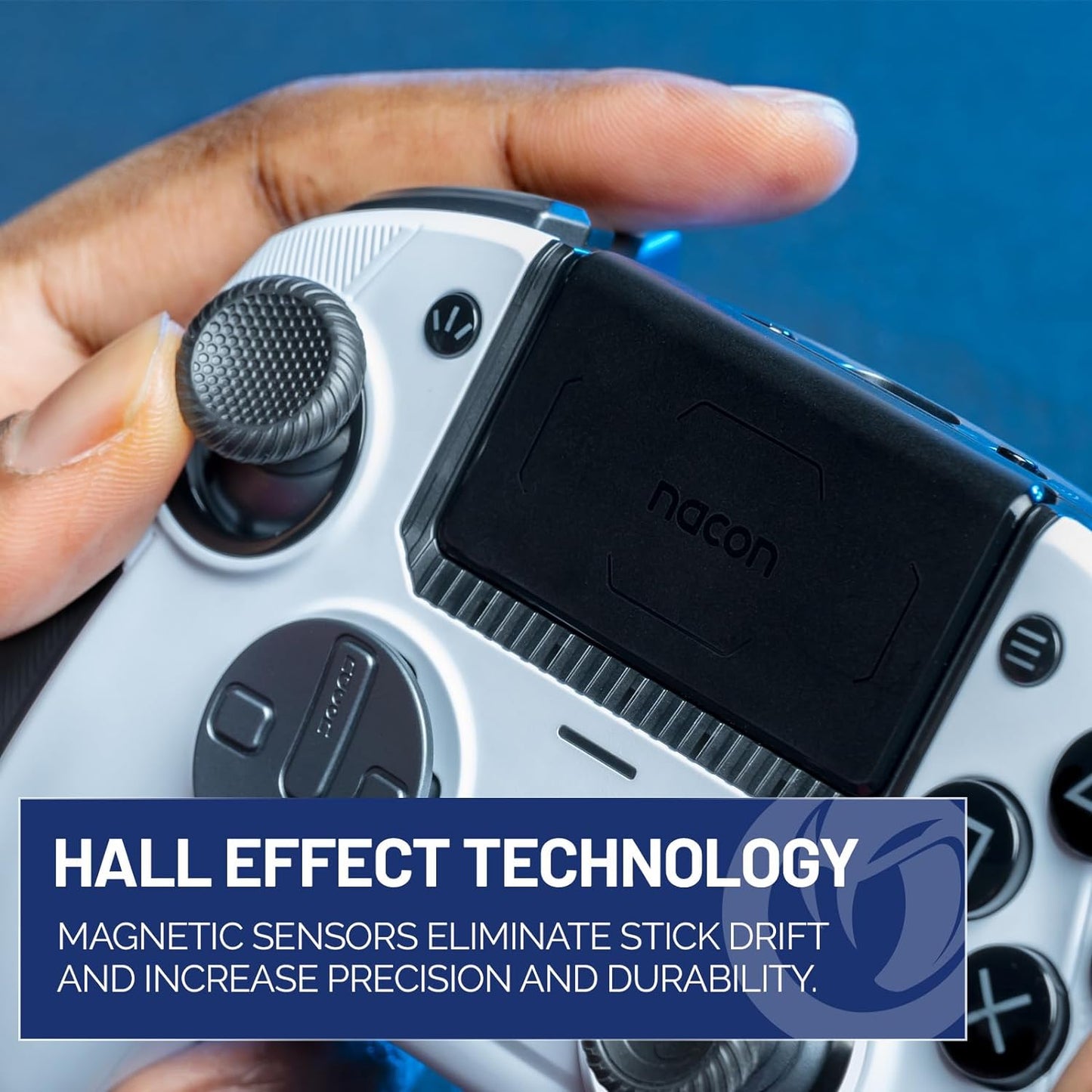 NACON Revolution 5 Pro Wireless Gaming Controller for PS5 | PS4 | PC - Black & White