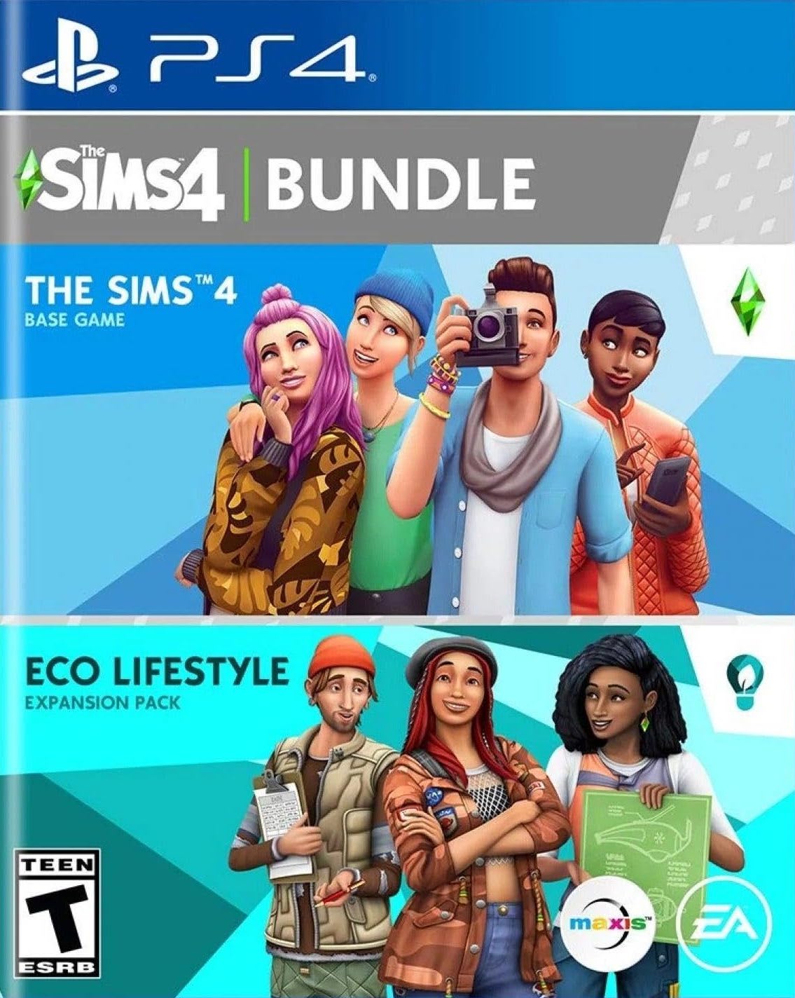 The Sims 4 Plus Eco Lifestyle Bundle - PlayStation 4