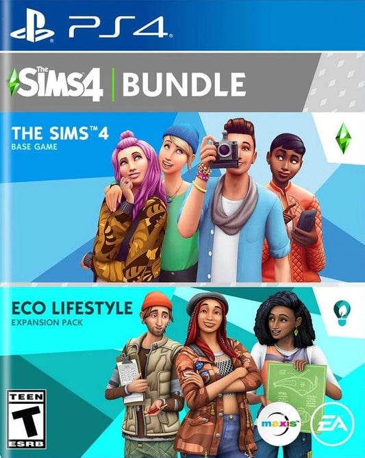 The Sims 4 Plus Eco Lifestyle Bundle - PlayStation 4