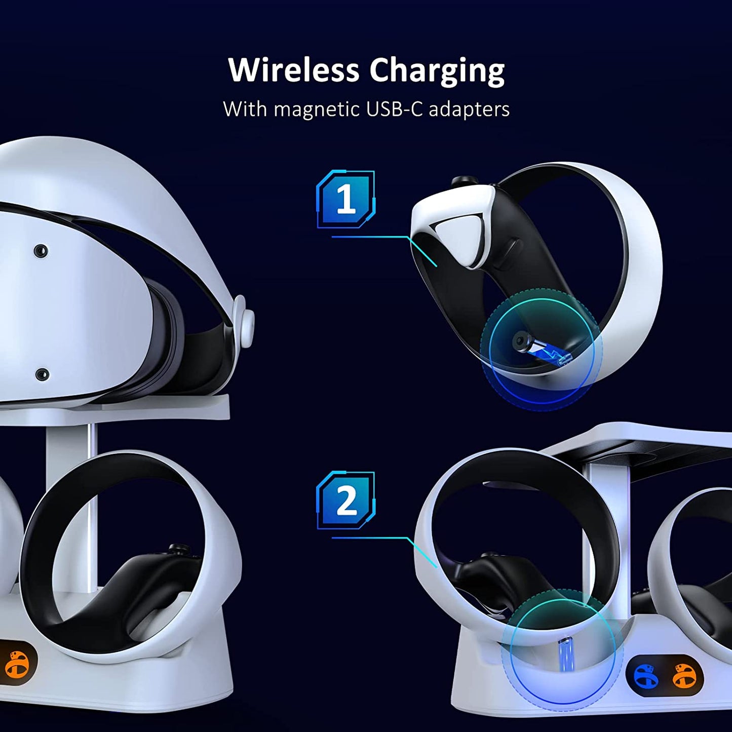 Dobe Playstation VR2 Charging Station for PSVR2 Controllers