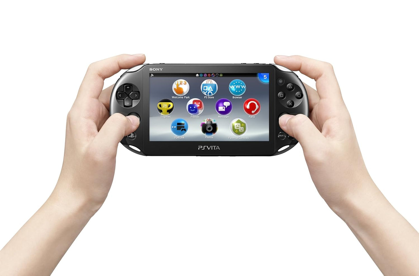 PS Vita PlayStation Vita Slim Model - PCH-2016 Black (مستعمل) في العلبة