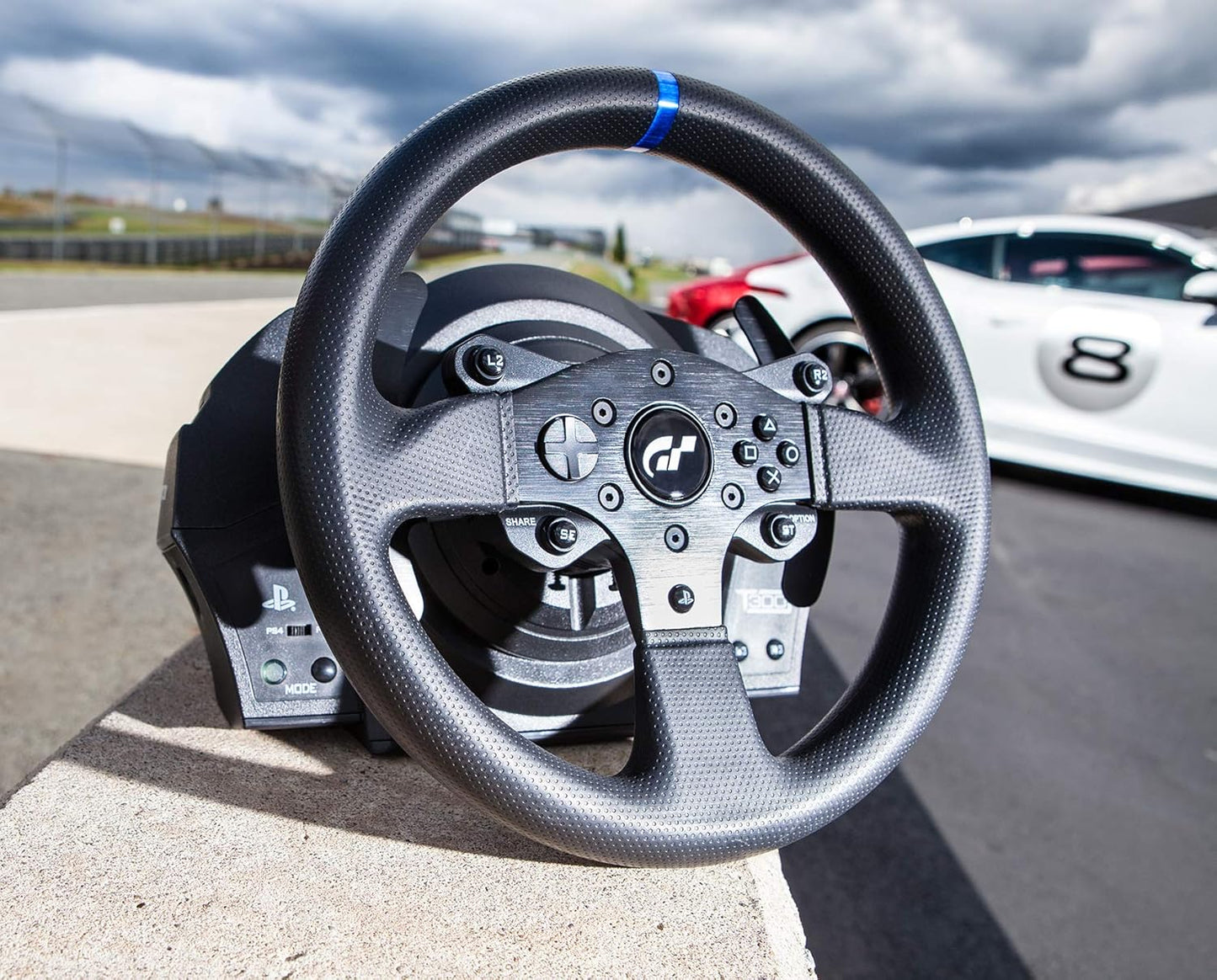 THRUSTMASTER T300RS Force Feedback GT Racing Steering Wheel - PS5 | PS4 | PC