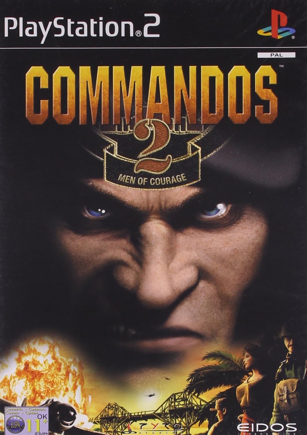 Commandos 2: Men of Courage - PlayStation 2 (PAL) - (USED)