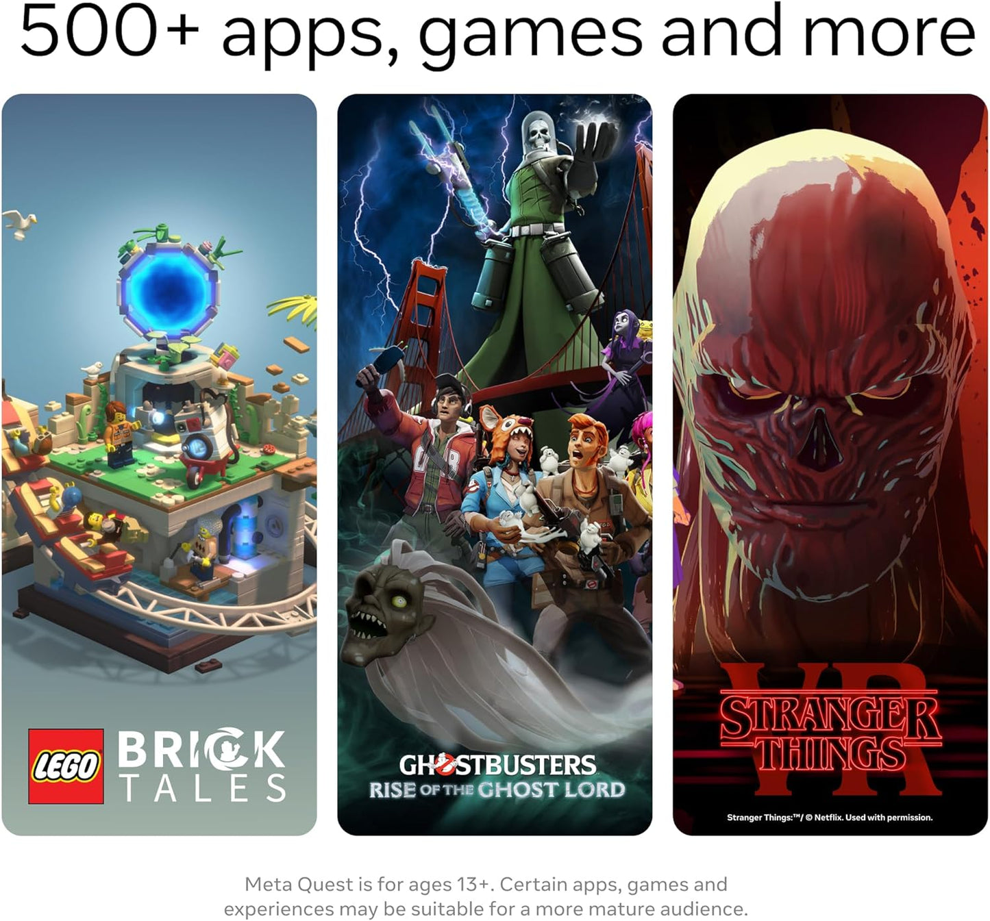 سماعة رأس Meta Quest 3 Breakthrough Mix Reality 4K - سعة 512 جيجابايت