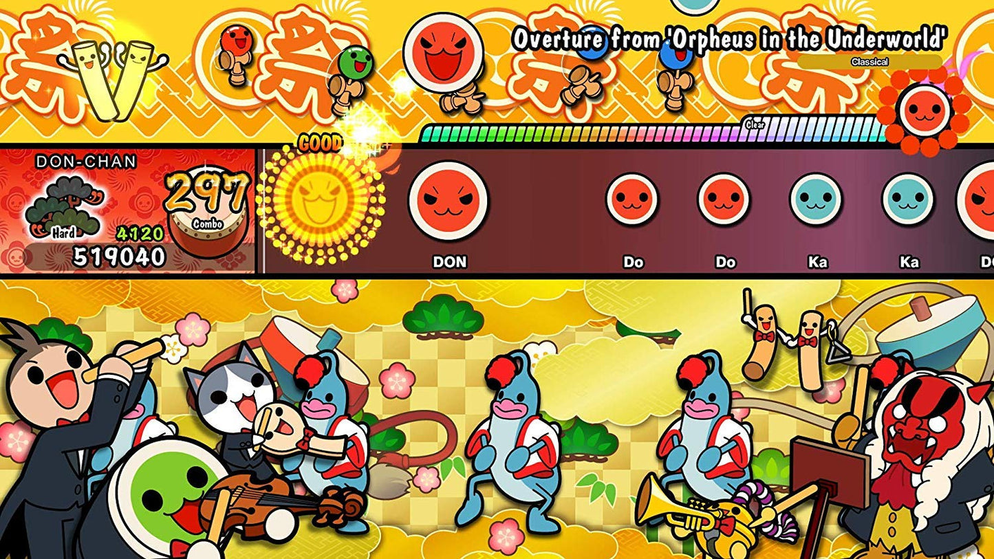 Taiko no Tatsujin Drum 'n' Fun! Bundle - Nintendo Switch - CIB