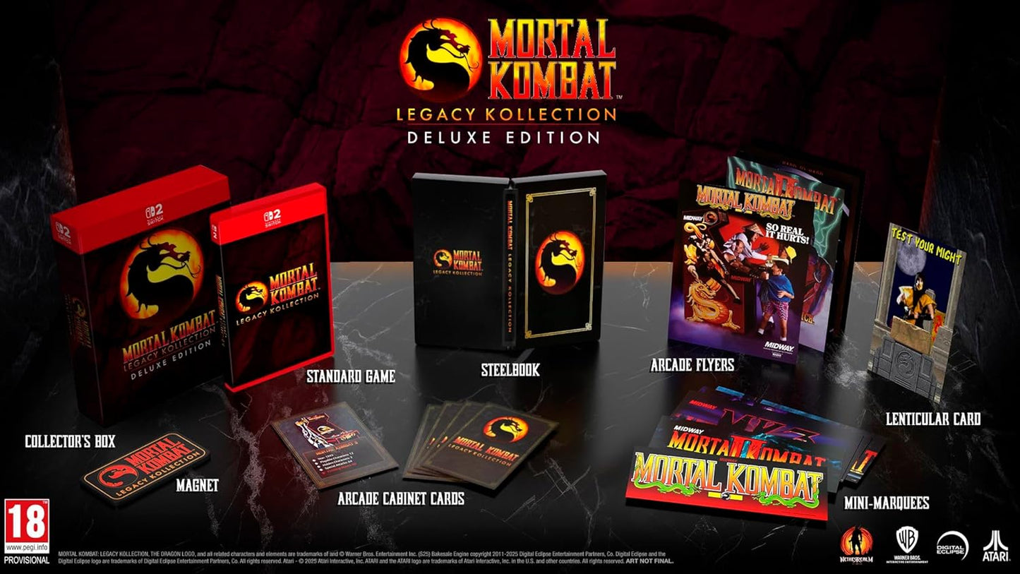 Mortal Kombat: Legacy Kollection - Standard | Deluxe - Nintendo Switch 2