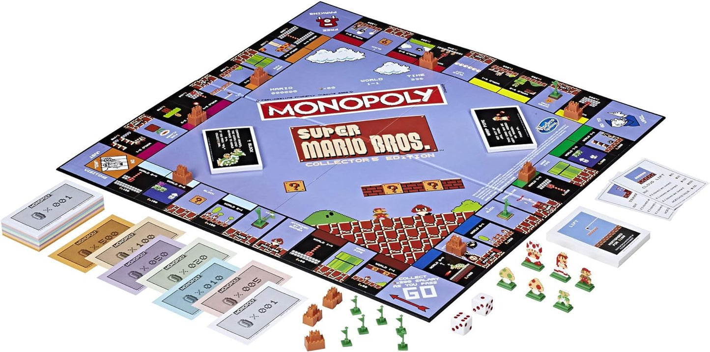 Monopoly: Super Mario Bros Collector's Edition Board Game