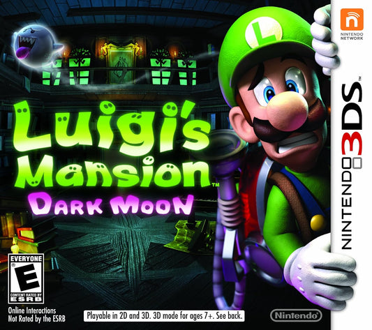 Luigi's Mansion: Dark Moon (بطاقة اللعبة فقط!) - Nintendo 3DS (NTSC) - (مستعملة)