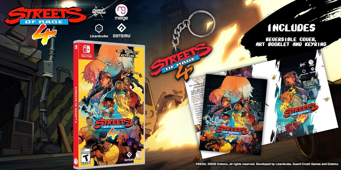 Streets of Rage 4 Anniversary Edition - Nintendo Switch