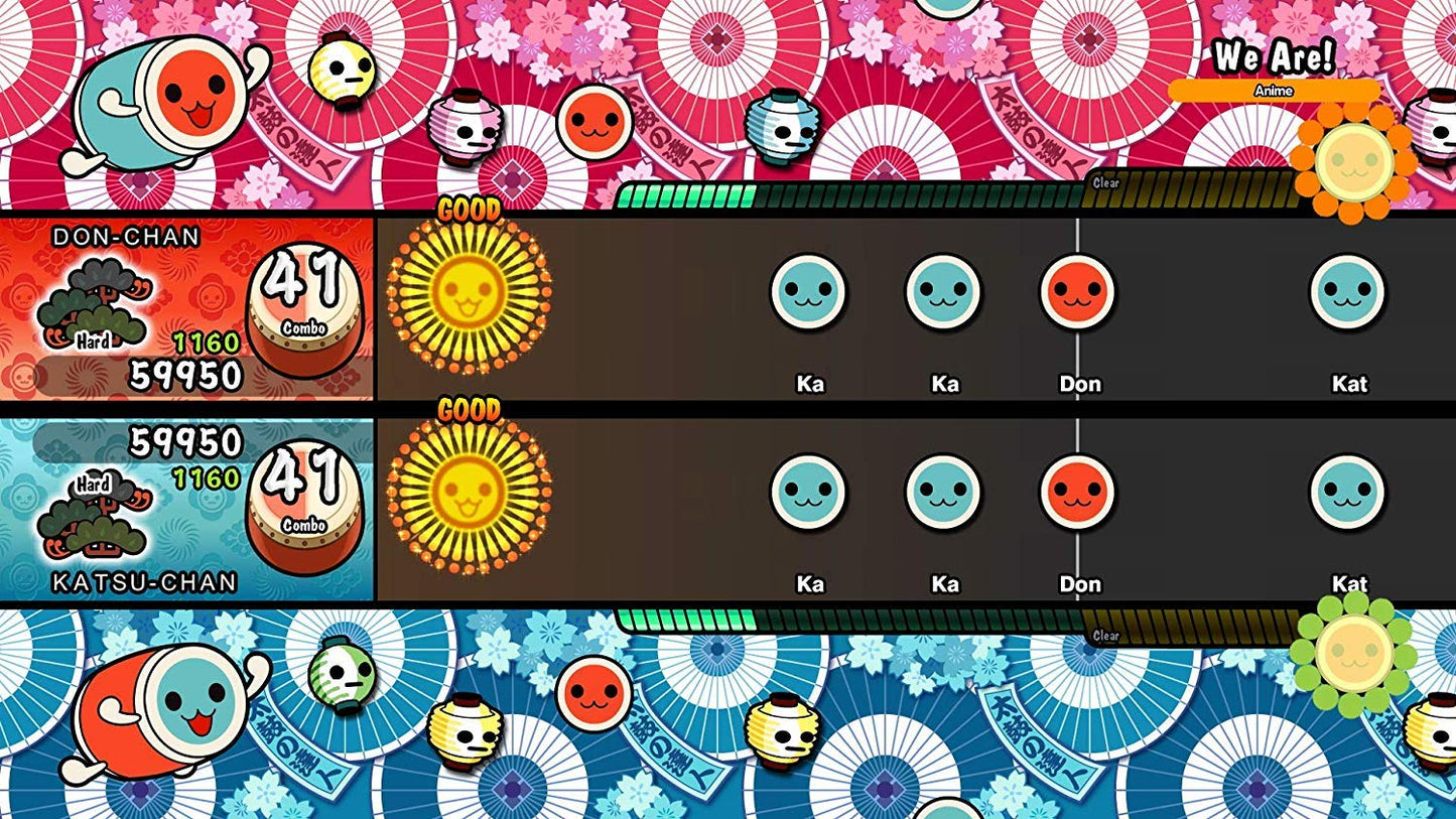Taiko no Tatsujin Drum 'n' Fun! Bundle - Nintendo Switch - CIB