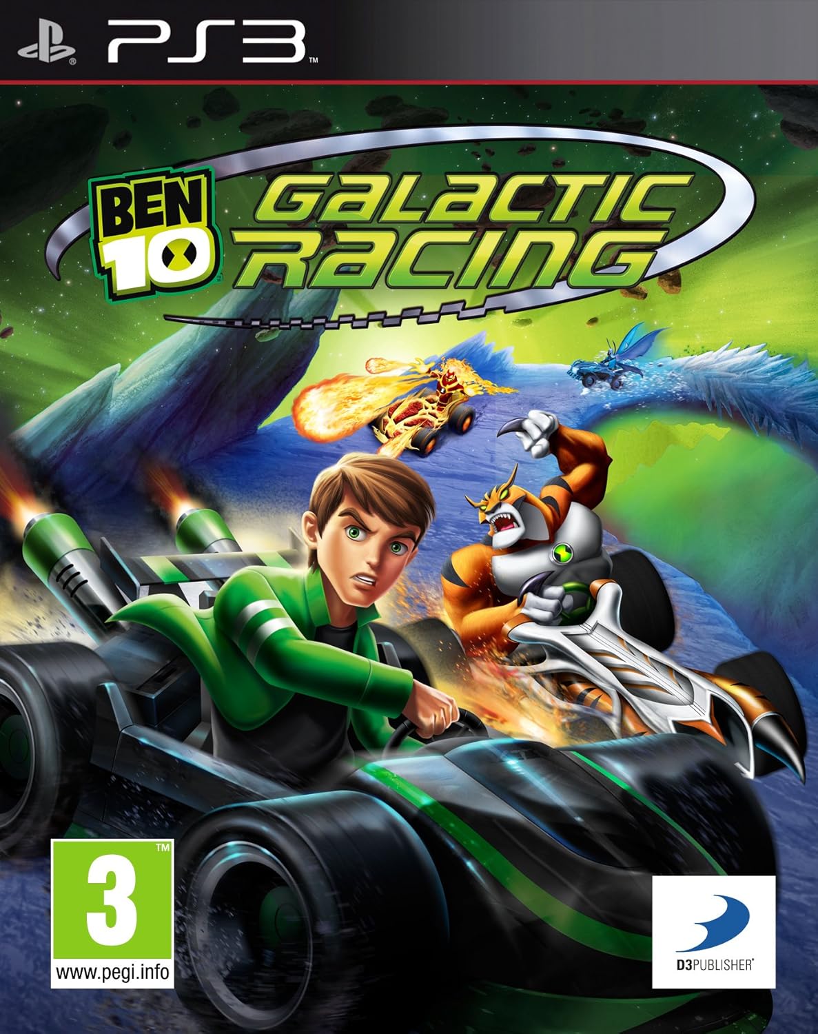 Ben 10: Galactic Racing - Playstation 3 (USED)