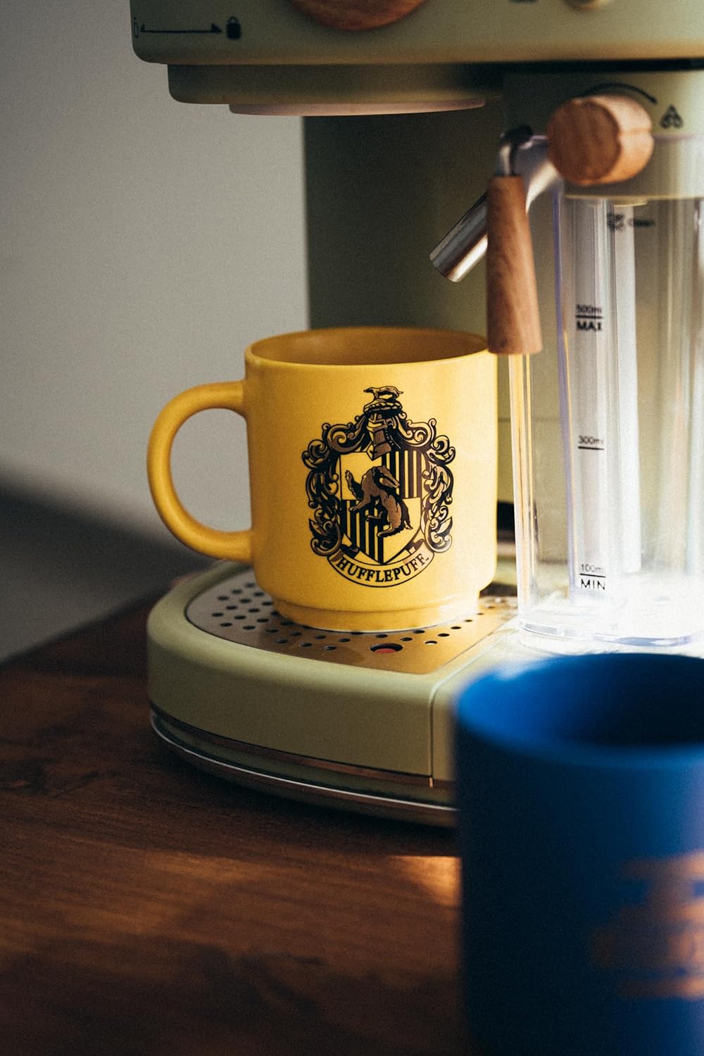 Erik Harry Potter Coffee Cups Set of 4 Hogwarts Houses - Ceramic Coffee Mugs Gryffindor, Slytherin, Ravenclaw and Hufflepuff - Cups Set of 300 ml Each