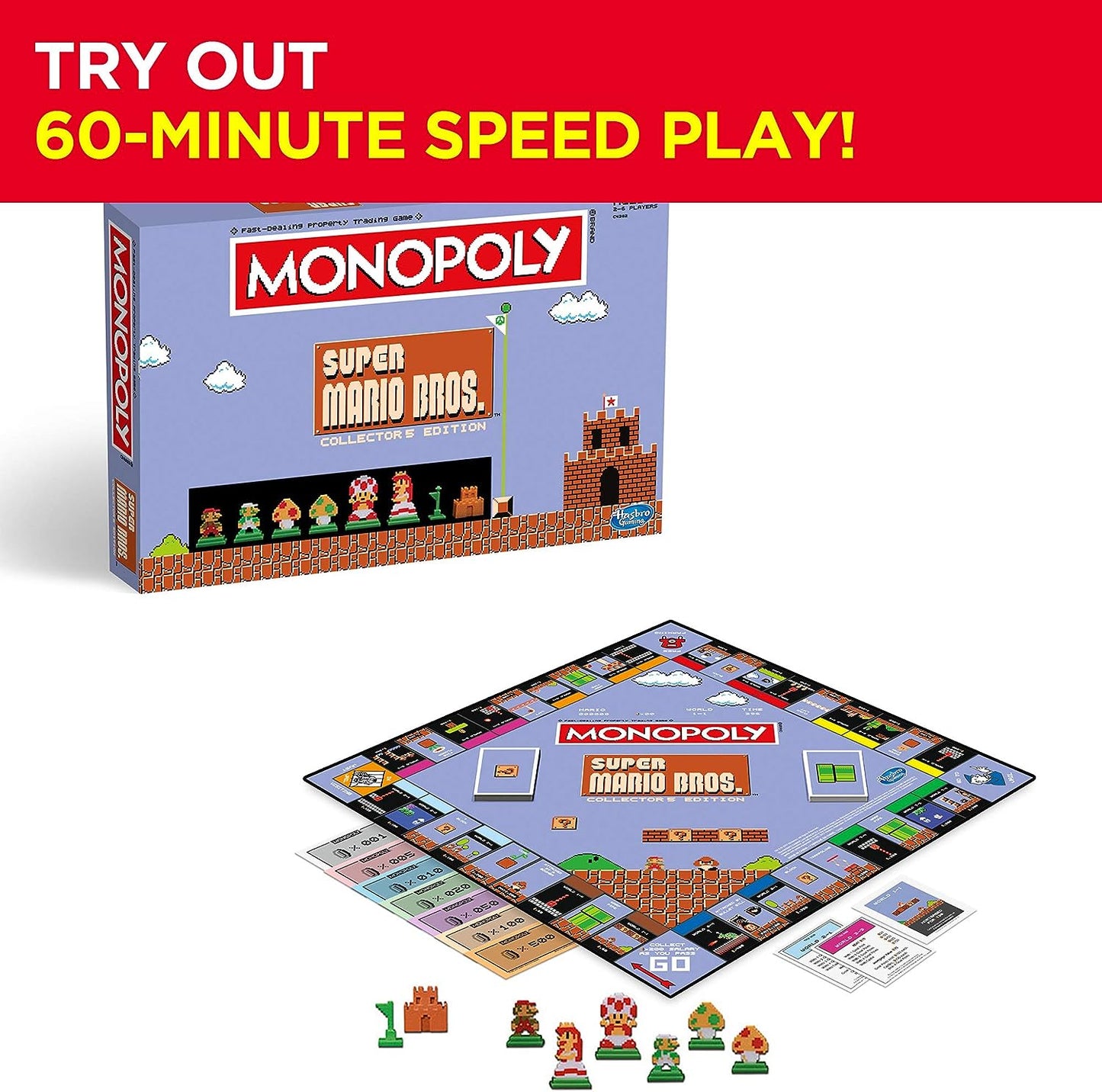 Monopoly: Super Mario Bros Collector's Edition Board Game