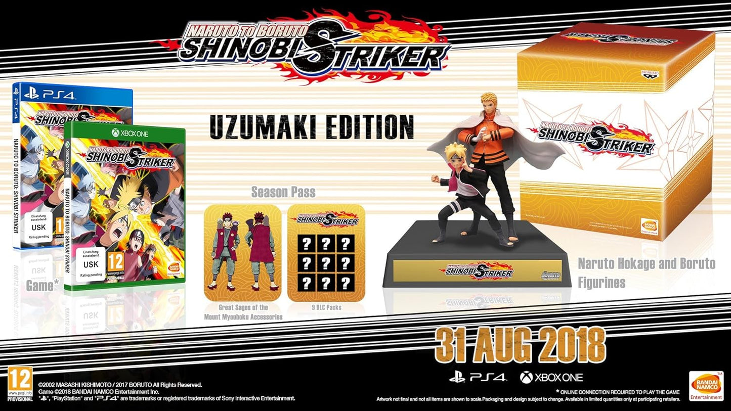 NARUTO TO BORUTO: SHINOBI STRIKER COLLECTOR'S EDITION - PlayStation 4 (USED)
