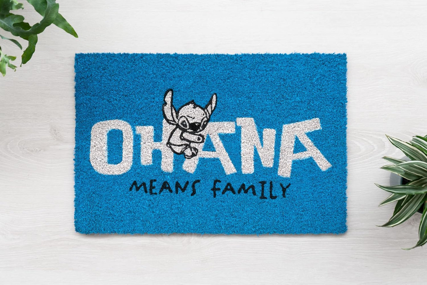 Grupo Erik Disney Stitch Doormat | 15.7 x 23.6 inches (40 x 60 cm) | Stitch Disney Gifts | Coconut Coir | Eco-Friendly 100% | Indoor Door Mat & Outdoor Door Mat | Lilo and Stitch Gifts