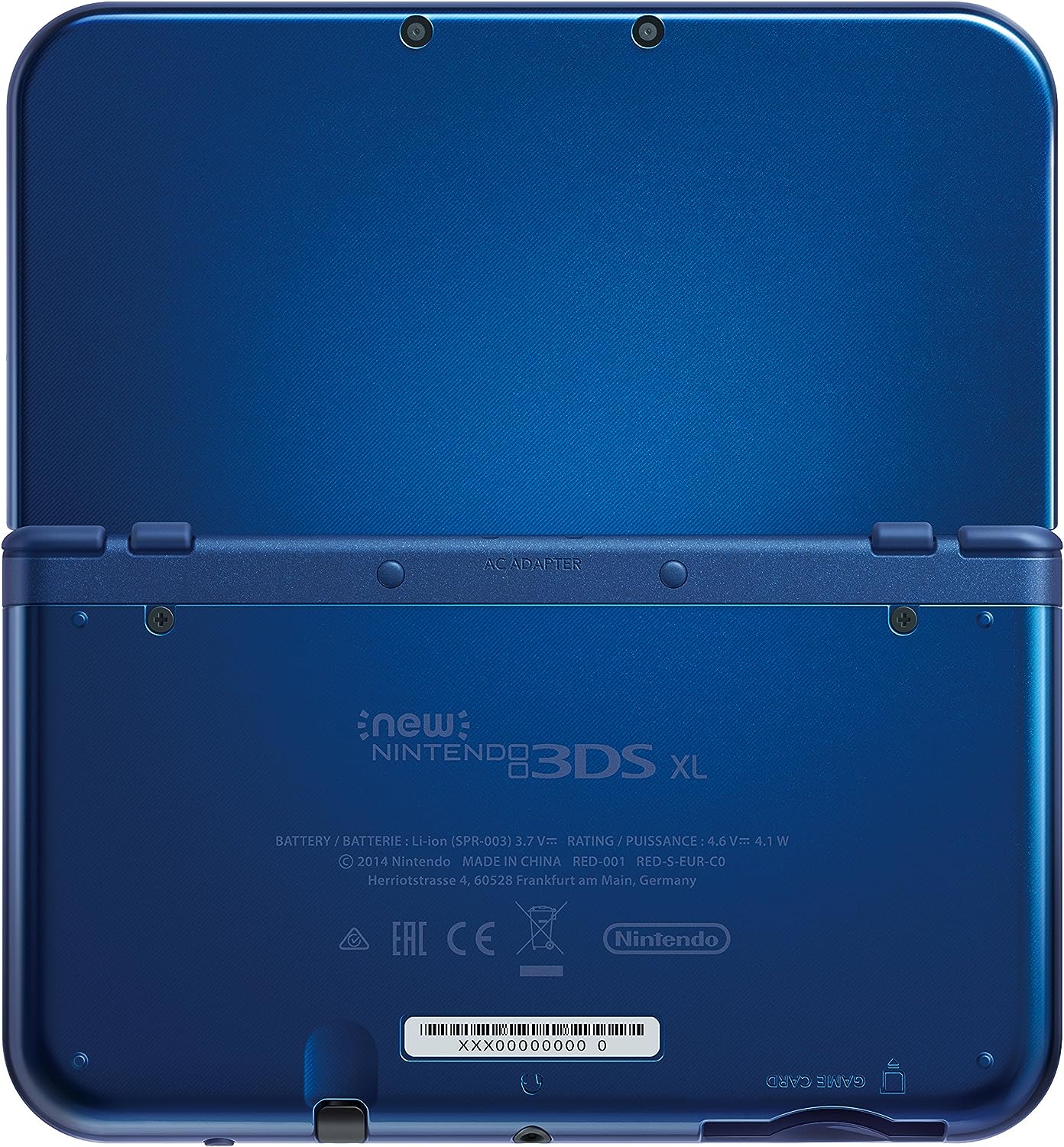 New Nintendo 3DS XL (MODDED WITH GAMES) - Metallic Blue (USED)