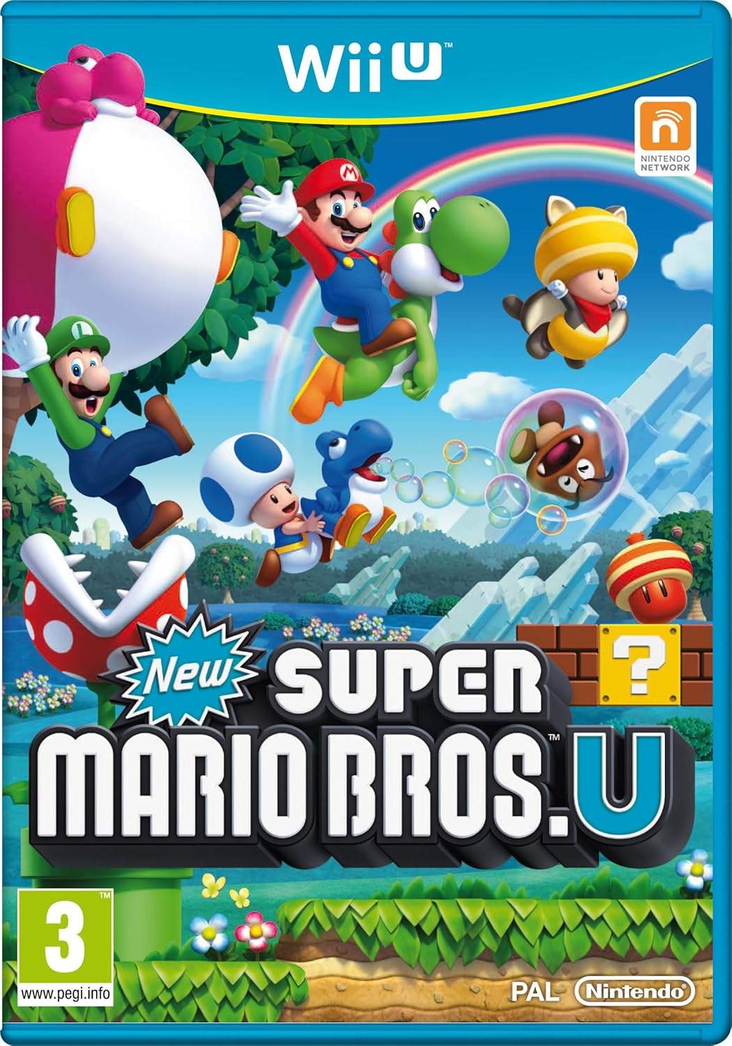 New Super Mario Bros. U - Nintendo Wii U (PAL) - (USED)